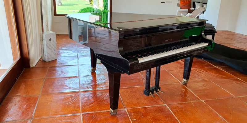 Mudanza especial de piano (Ibiza a Madrid)